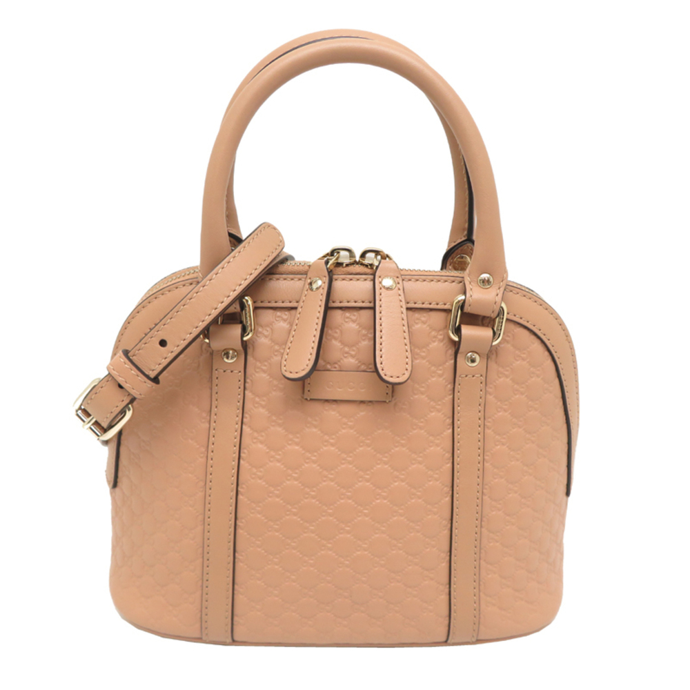 Gucci Microguccissima Shoulder Bag for Women, Handbag, 449654, Leather, Beige